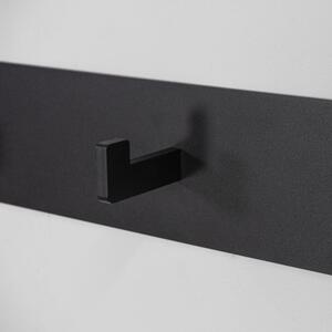 Fekete fém fali fogas Leatherman – Spinder Design