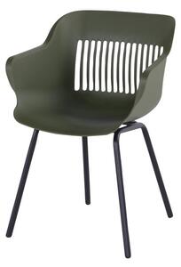 Sötétzöld műanyag kerti szék szett 2 db-os Jill Rondo – Hartman
