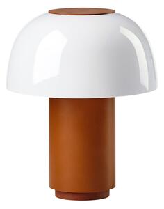 Narancssárga alumínium LED dimmelhető asztali lámpa (magasság 22 cm) Harvest – Zone