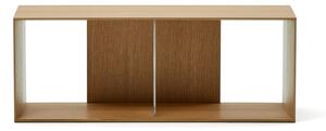 Natúr színű moduláris polcrendszer tölgyfa dekorral 101x38 cm Litto – Kave Home