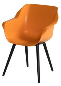 Narancssárga műanyag kerti szék szett 2 db-os Sophie Studio – Hartman
