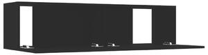 VidaXL fekete forgácslap TV-szekrény 120 x 30 x 30 cm