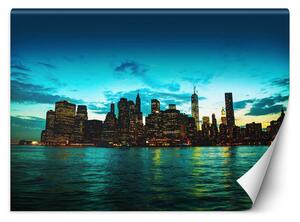 Gario Fotótapéta Manhattan naplementében Anyag: Vlies, Méret: 200 x 140 cm
