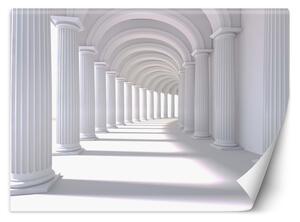 Gario Fotótapéta Optikai illúzió fehérben Anyag: Vlies, Méret: 200 x 140 cm