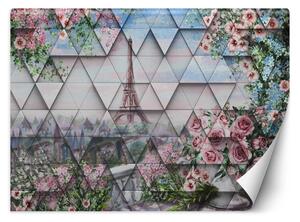 Gario Fotótapéta Eiffel-torony tavasszal Anyag: Vlies, Méret: 200 x 140 cm