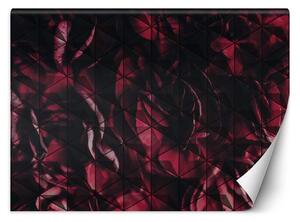 Gario Fotótapéta Piros virágszirmok Anyag: Vlies, Méret: 200 x 140 cm
