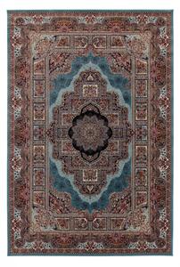 Perzsa szőnyeg türkiz Tabriz 160x230 prémium perzsa gépi szőnyeg akrilból