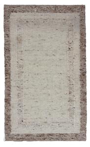 Vastag szőnyeg gyapjúból Rustic 91x155 szövött modern gyapjú szőnyeg