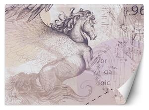 Gario Fotótapéta Pegazus, szárnyas ló, absztrakt Anyag: Vlies, Méret: 200 x 140 cm