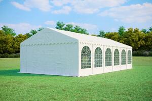 Party sátor 6x12m Max+ 2,6m - tűzálló szín fehér