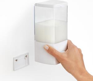 Fehér öntapadós szappanadagoló 400 ml – Rayen