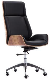 Aron irodai szék - fekete/dió