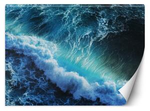 Gario Fotótapéta Kék hullámok Anyag: Vlies, Méret: 200 x 140 cm