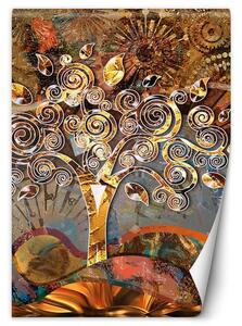 Gario Fotótapéta A szerelem fája - Gustav Klimt, reprodukció Anyag: Vlies, Méret: 100 x 140 cm
