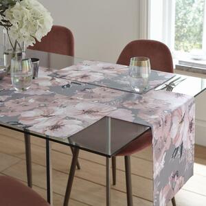 Pamut asztali futó 32x220 cm Dramatic Floral – Catherine Lansfield