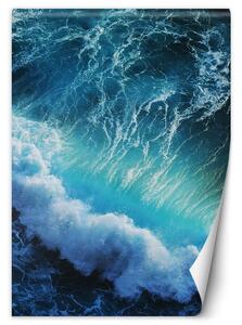 Gario Fotótapéta Viharos kék tenger Anyag: Vlies, Méret: 100 x 140 cm