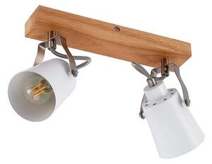Lindby - Blana 2 Mennyezeti Lámpa White/Wood - Lampemesteren