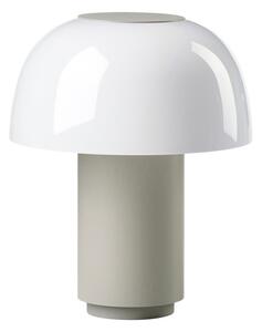 Szürke alumínium LED dimmelhető asztali lámpa (magasság 22 cm) Harvest – Zone