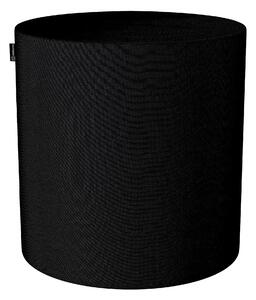 Puf Barrel termék színe fekete szövet fonott
