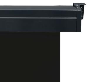 VidaXL fekete oldalsó terasznapellenző 140 x 250 cm