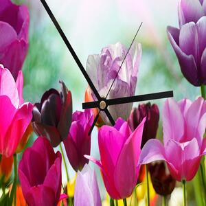 Gario Falióra Színes tulipánok Méret: 40 x 40 cm
