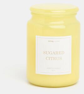 Sinsay - Sugared Citrus illatgyertya - világossárga