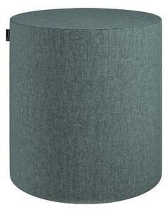 Puf Barrel termék színe kék szövet fonott