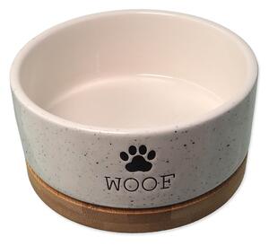 Kerámia tálka kutyáknak ø 13 cm Dog Fantasy WOOF – Plaček Pet Products