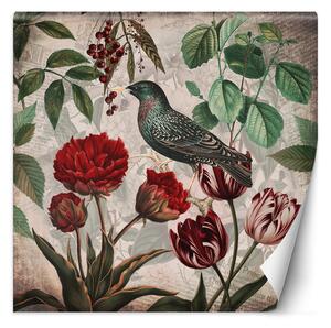 Gario Fotótapéta Absztrakt madár természet - Andrea Haase Anyag: Vlies, Méret: 100 x 100 cm
