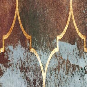 Gario Paraván Marokkói lóhere barna színben Méret: 180 x 170 cm, Kivitelezés: Klasszikus paraván