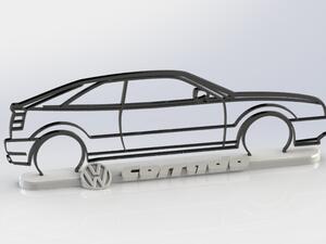 VW Corrado faldekoráció