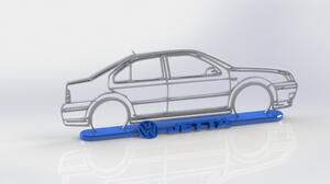 VW Bora Jetta faldekoráció