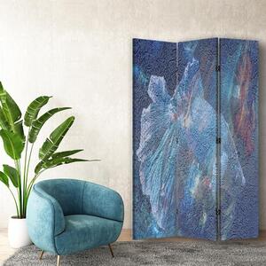 Gario Paraván Secret kék Méret: 180 x 170 cm, Kivitelezés: Parafa paraván
