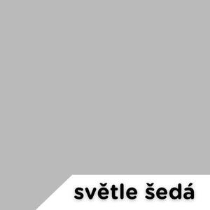 OfficeTech Strong állítható magasságú asztal 200 x 80 cm, fehér alap, világos szürke