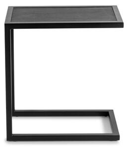Tárolóasztal tölgyfa asztallappal 50x30 cm Daniël – Spinder Design