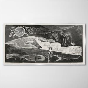 Üvegkép Ezek hosszú éjszakák után Gauguin