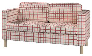 Pärup 2 személyes IKEA kanapéhoz huzat termék színe piros szövet mintás