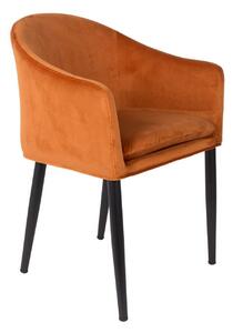 Catelyn narancs karfás szék