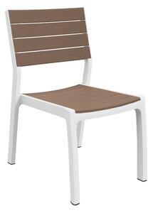 Fehér-barna műanyag kerti szék Harmony – Keter