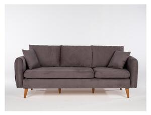 Sötétszürke kanapé 215 cm Sofia – Balcab Home