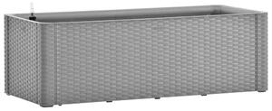 Rattanhatású Magaságyás - Öntözőrendszerrel - 100x43x33 cm
