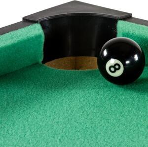 GamesPlanet® Mini biliárdasztal MICRO Fekete