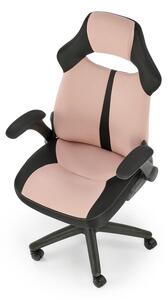 Bloom irodai fotel, rózsaszín / fekete