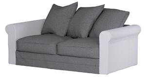 Huzat IKEA Grönlid 2 személyes kanapé szekcióra termék színe szürke szövet fonott