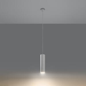 Fehér függőlámpa kerámia búrával ø 8 cm Santana – Nice Lamps