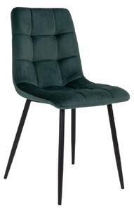 Marum sötétzöld bársony szék