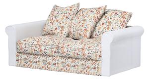 Huzat IKEA Grönlid 2 személyes kanapé szekcióra termék színe narancssárga szövet fonott, mintás