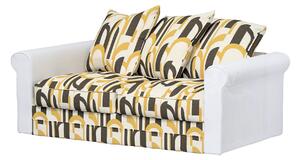 Huzat IKEA Grönlid 2 személyes kanapé szekcióra termék színe színes szövet fonott, mintás