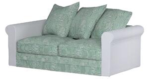 Huzat IKEA Grönlid 2 személyes kanapé szekcióra termék színe zöld szövet fonott, mintás