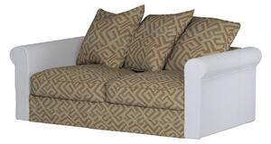 Huzat IKEA Grönlid 2 személyes kanapé szekcióra termék színe bézs szövet fonott, mintás